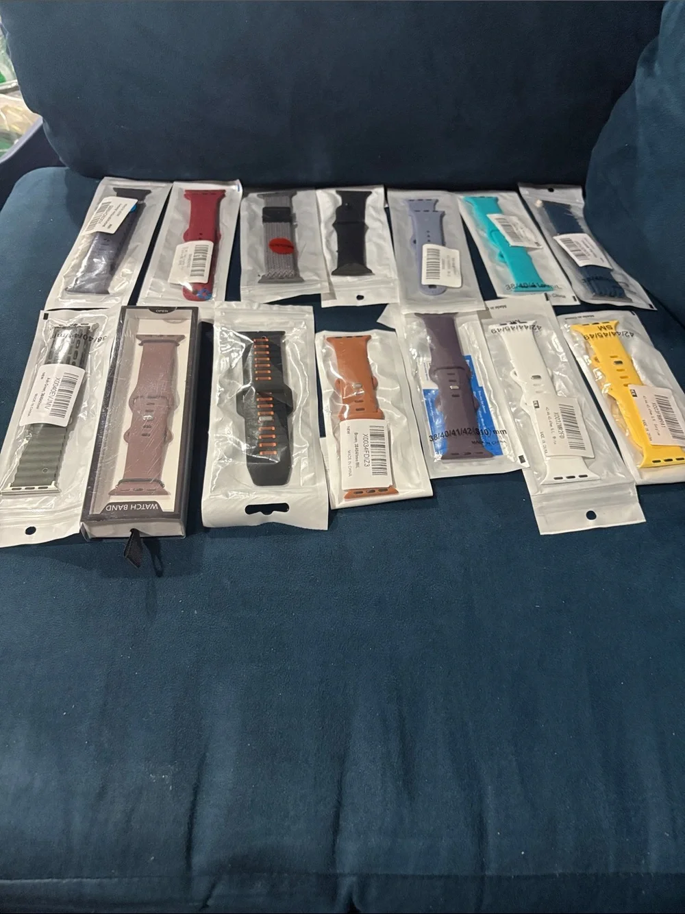 14 Apple Silicone Watch Bands - Multiple Colors